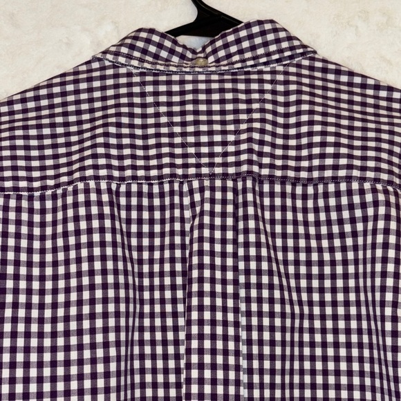 Tommy Hilfiger Black and White Checkered Casual Shirt - Picture 7 of 8